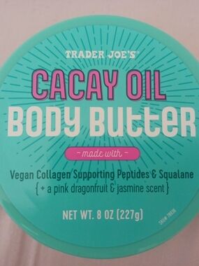 Joe's Jeans Cacay Oil Body Butter - Turquoise with Pink Accents